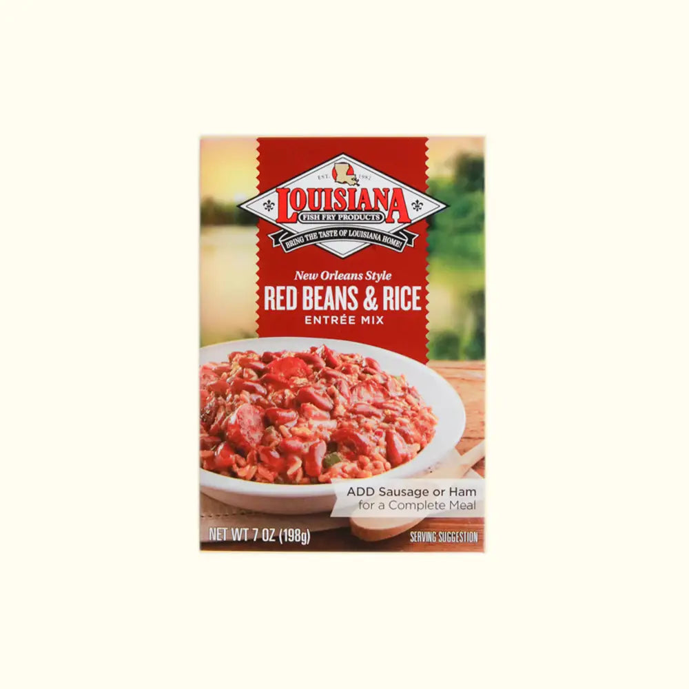 Louisiana Fish Fry Dinner Mixes - Red Beans & Rice (8 oz) - Aunt Sally’s