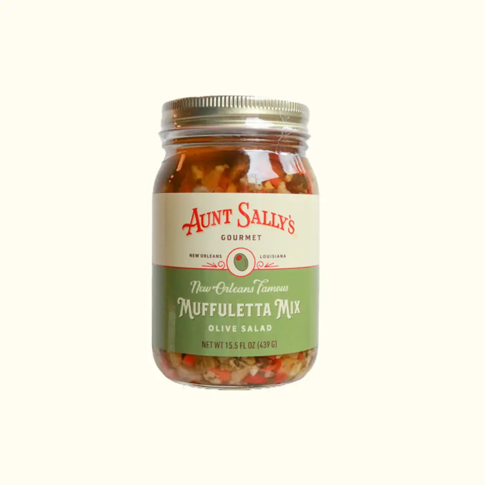 New Orleans Famous Muffuletta Olive Salad - Aunt Sally’s Pralines
