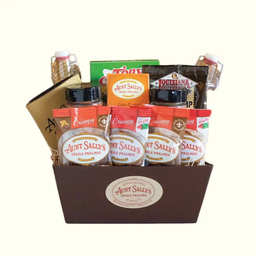 Pepere Gift Basket - Aunt Sally’s Pralines